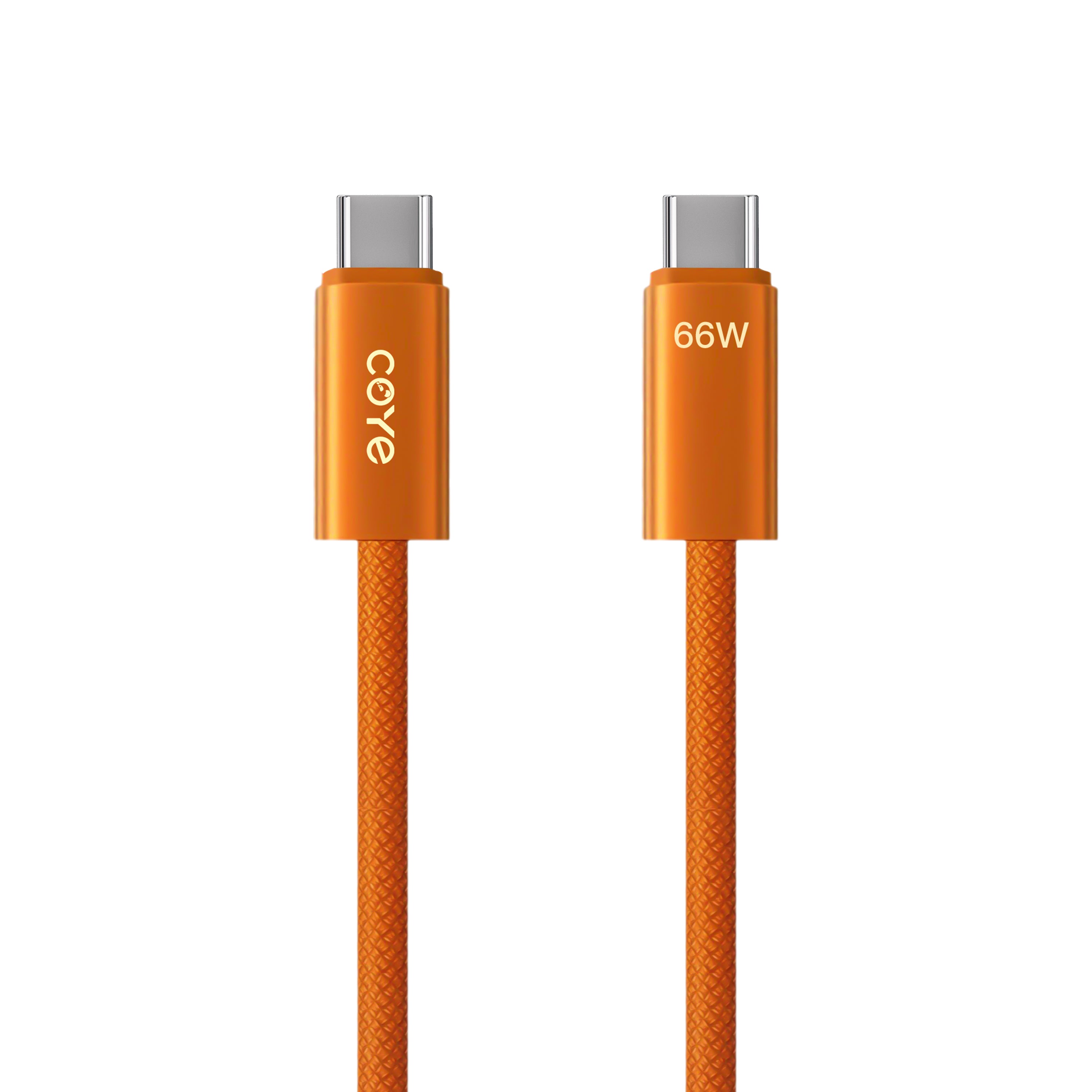 COYE 1m USB C to USB C Braided Metal Cable
